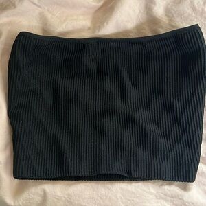 Aritzia Babaton black crop top tube